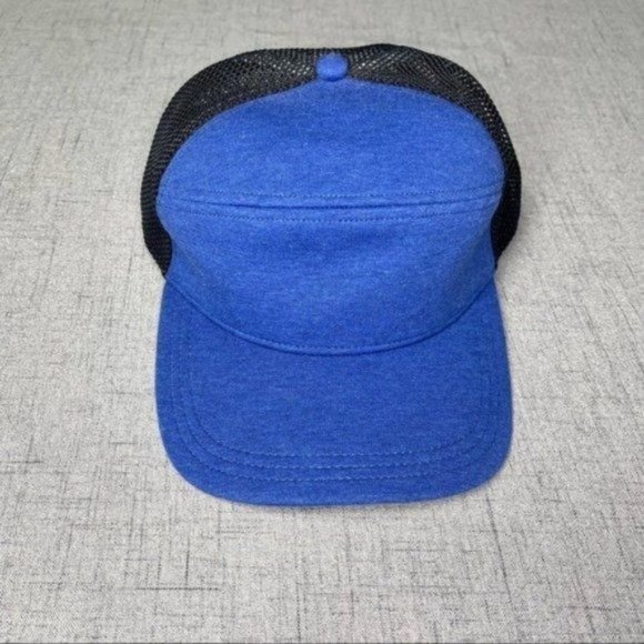 Men’s Lululemon Chambers Ball Cap Blue Mesh Reflective Baseball Hat - Picture 8 of 12